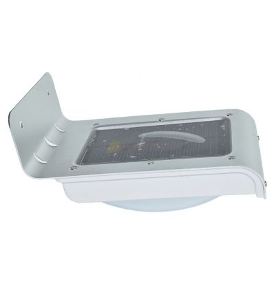 CORP DE ILUMINAT CU PANOU SOLAR 6400K ALB RECE