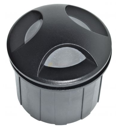 SPOT LED PERETE NEGRU 1X3W 6400K ALB RECE FI60