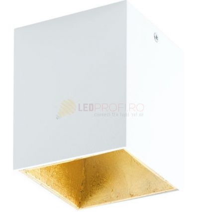 PLAFONIERA LED 3.3W ALB AUR POLASSO