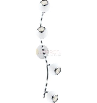 BARA SPOT LED GU10 4X3W ALB BIMEDA