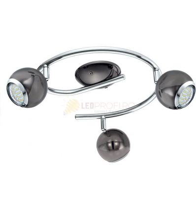 BARA SPOT LED GU10 3X3W BIMEDA
