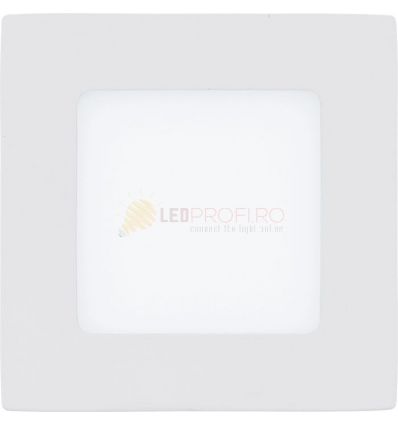 SPOT LED PATRAT 5.5W 3000K FUEVA