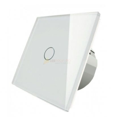 INTRERUPATOR TOUCH CAP SCARA ALB