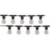 Ghirlanda luminoasa, 20m, interconectabil, E27, IP65, 20m