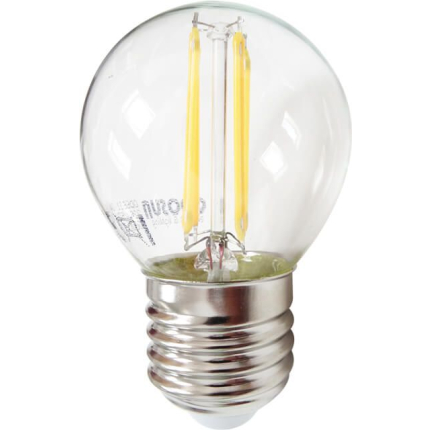 BEC LED FILAMENT E27 4W ALB CALD G45