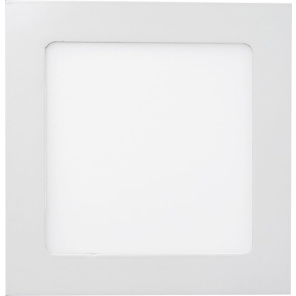 SPOT LED 9W PATRAT ALB RECE ECO
