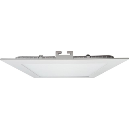 SPOT LED 15W PATRAT ALB RECE ECO