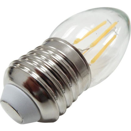 BEC LED FILAMENT E27 4W ALB CALD