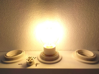 BEC LED FILAMENT E14 4W ALB CALD G45
