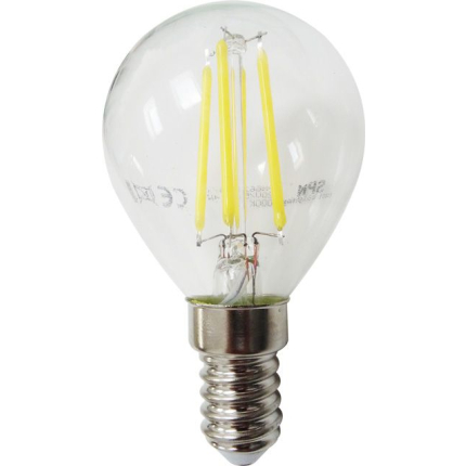 BEC LED FILAMENT E14 4W ALB RECE G45