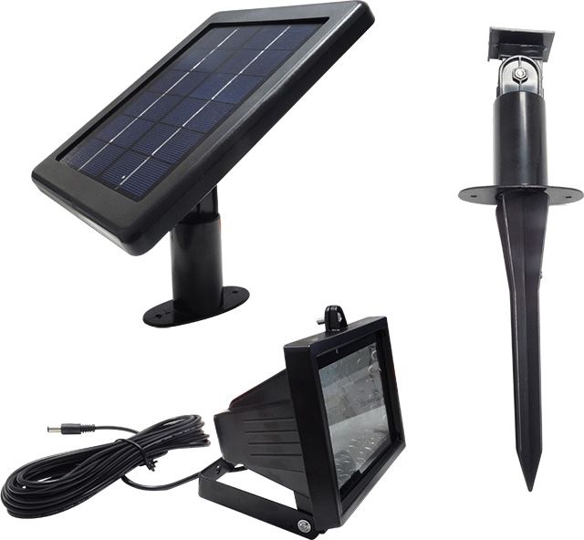 KIT PROIECTOR LED 3W CU PANOU SOLAR KIT PROIECTOR LED 3W CU PANOU SOLAR