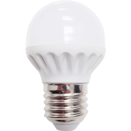 BEC LED 3W SFERIC E27 G45 ALB CALD ODO