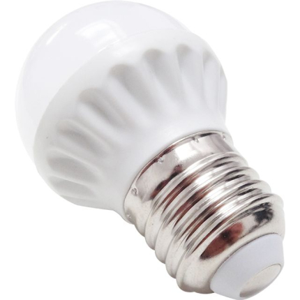 BEC LED 3W SFERIC E27 G45 ALB RECE ODO