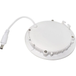 SPOT LED SLIM ROTUND/6W/6400K ALB RECE