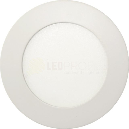 APLICA LED 6W ROTUNDA 6400K-ALB RECE
