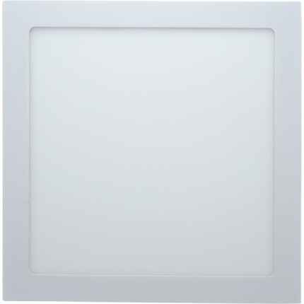 SPOT LED SLIM PATRAT 18W/6400K ALB RECE