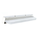 CORP LED BAIE INOX IP44 9W ALB NATURAL