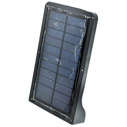 LAMPA LED 4W SOLARA CU SENZOR NEAGRA