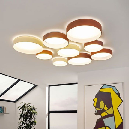 PLAFONIERA LED 11W NEGRU PALOMARO