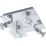 PLAFONIERA LED GU10 4X3W BALERNA