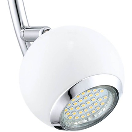 BARA SPOT LED GU10 4X3W ALB BIMEDA