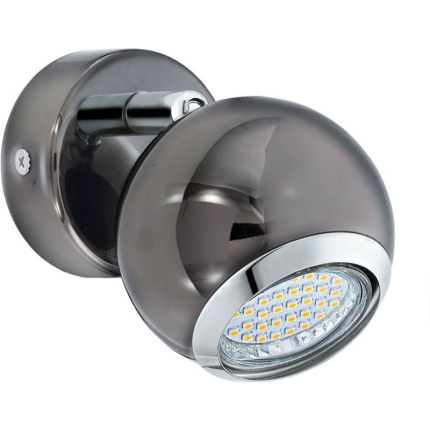 SPOT LED GU10 1X3W NEGRU BIMEDA