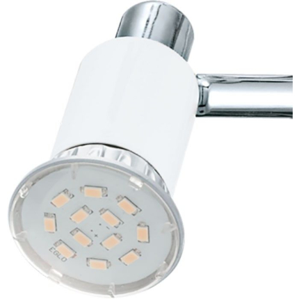 BARA SPOT LED GU10 3X5W ALB ERIDAN