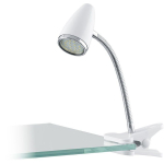 SPOT CLEMA LED GU10 1X3W ALB RICCIO1