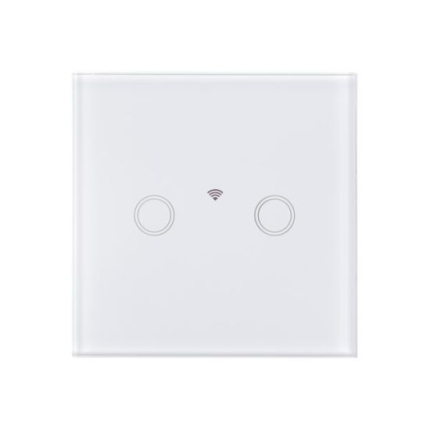 INTRERUPATOR TOUCH DUBLU WI-FI ALB