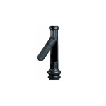 Stalp Gradina cu Usita 4M Negru Karmel - imagine 2