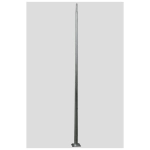 Stalp Octogonal cu Flansa 4m Otel Zincat - Solentis EL0029816