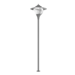 Stalp Gradina Metalic Gri 3M cu LED Integrat MESALED Pelsan