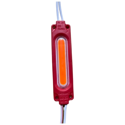 Modul LED COB Rosu 6 LED-uri 2W 150lm 12V IP65 pentru exterior