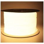 Banda LED FCOB 230V 10W/m IP65 Lumina Calda 3000K, rola 100m - imagine 2