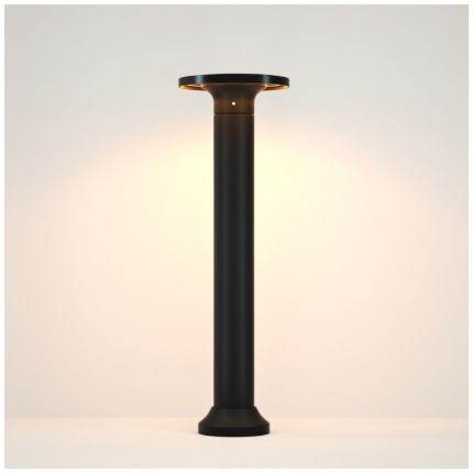 STALP LED EXTERIOR NEGRU 12W/600LM/3000K IP65 230V 500x170x170MM