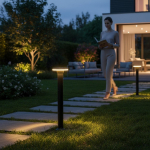 STÂLP ORNAMENTAL LED GRĂDINĂ 12W/480LM/3000K IP65 220-240V 600x150MM - imagine 3