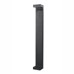 Stalp ornamental de gradina 12W=10W, 3000K, lumina calda, 800x100mm - imagine 2