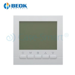 Termostat WiFi pentru centrala termica pe gaz si incalzire in pardoseala, Aplicatia mobila Smart Life, BeOk BOT-313WiFi - imagine 2