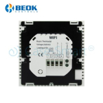 Termostat Wi-Fi pentru incalzirea electrica in pardoseala BeOk TDS23WIFI-EP, Tuya - imagine 3