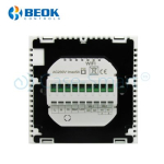 Termostat cu fir pentru aer conditionat BeOk TDS23WiFi-AC, Aplicatia mobila Smart Life, Compatibil cu sisteme HVAC - imagine 4