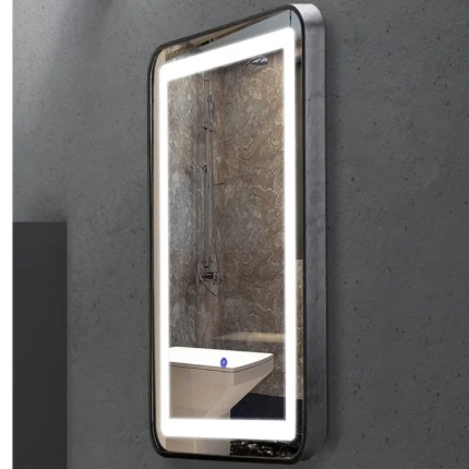Oglinda Led Baie 15W Ip44 500x700MM Touch Alb Natural