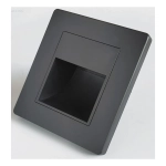 Spot LED Perete 1W Gri 3000K Lumina Calda - imagine 2