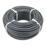 Cablu Electric Flexibil Myym 3x0.75 Negru - Rola 100m