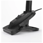 Lampa de Birou cu Clip 1xE27 max 60W Negru Metal - imagine 5