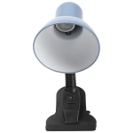 Lampa Birou Clip Bleu E27 60W, Metal, 26.5x12 cm - imagine 2