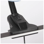 Lampa Birou Clip Bleu E27 60W, Metal, 26.5x12 cm - imagine 5