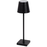 Veioza Hold LED 5W IP20 CCT reglabil, metal negru, Erste
