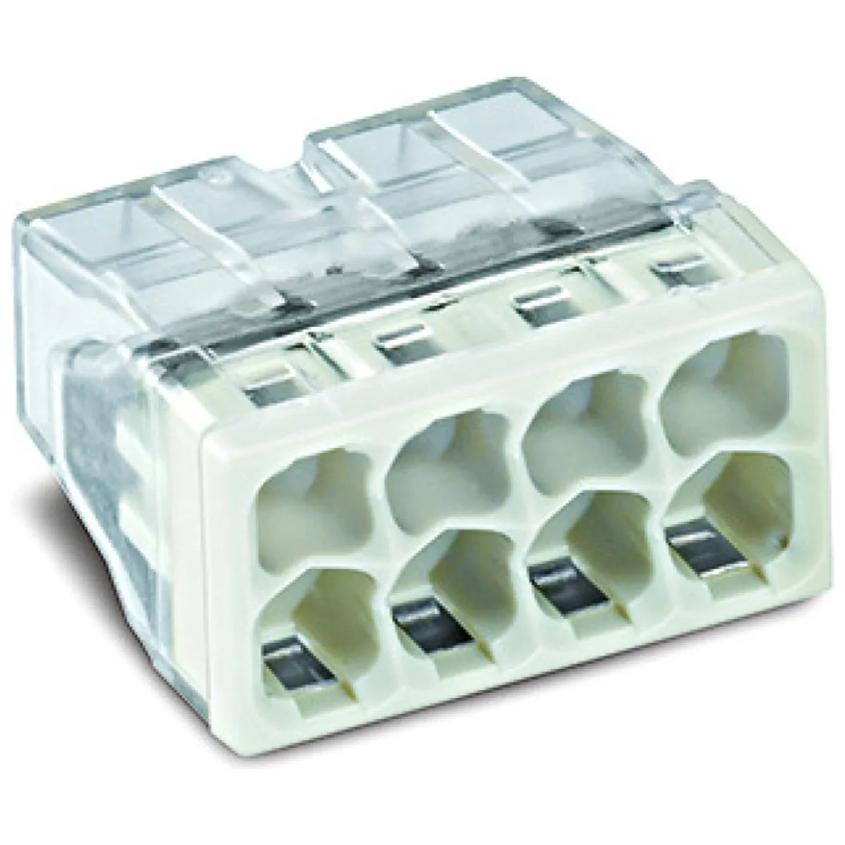 37315-thickbox_default.webp Conector derivatie WAGO 8 poli pentru cablu masiv 0.08-2.5 mmp, 32A 400V - imagine 1