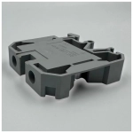 Clema sir DIN impamantare 16mm gri, montaj pe sina DIN 35mm - imagine 7