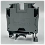 Clema Sir pe Sina DIN 16mm, Conexiune si Impamantare, Gri
